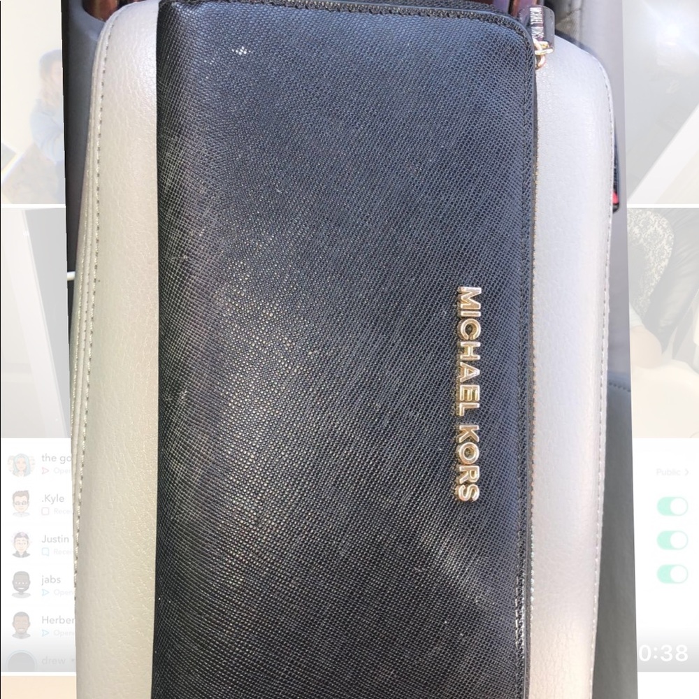 Michael Kors black wallet
